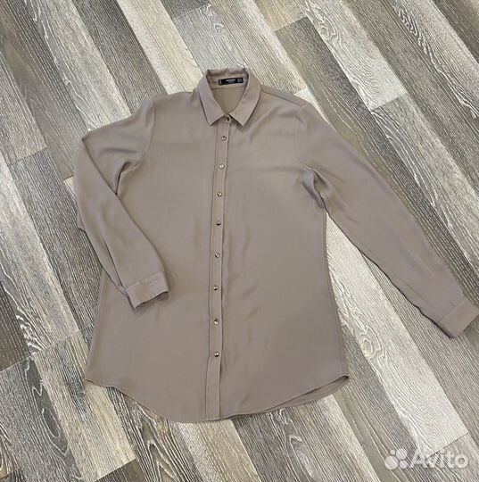 Рубашка женская mango s шифон