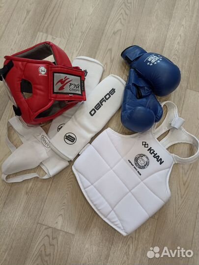 Кимоно, шлем, защита