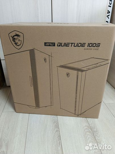 Корпус MSI MPG quietude 100S (306-7g17s21-809)