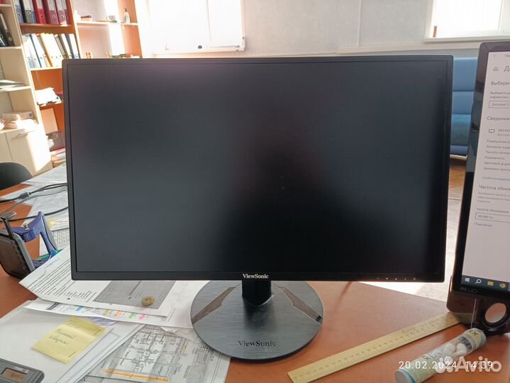 Монитор Viewsonic VA2418-sh (мат.IPS)