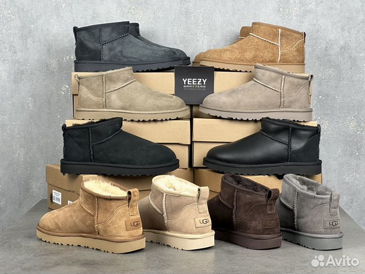 Женские Ugg Classic Ultra Mini + 17 расцветок