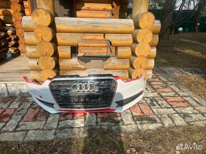 Передний бампер audi a5 8t рестайлинг в сборе