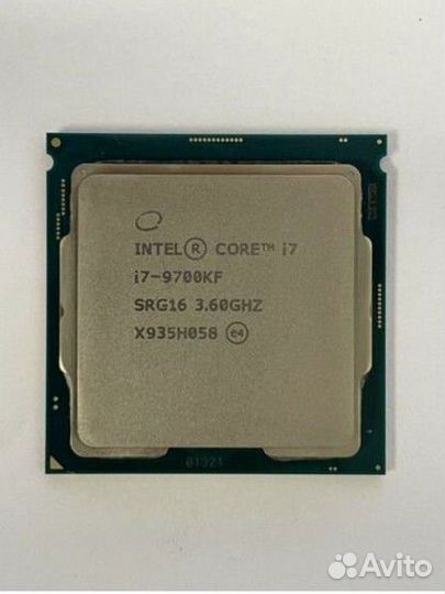 Процессор Intel core i7 9700kf