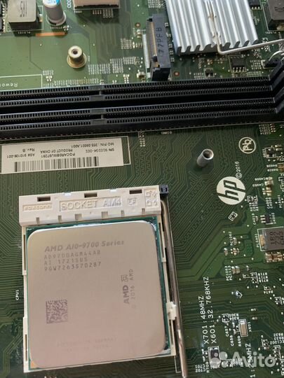 Материнская плата Willow 2 HP82fe AM4 + amd a10 97