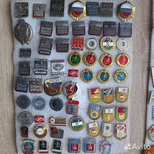 Значки Спортивные разряды, кмс. мс, и Другие
