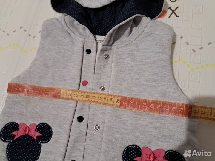 Утепленная детская жилетка