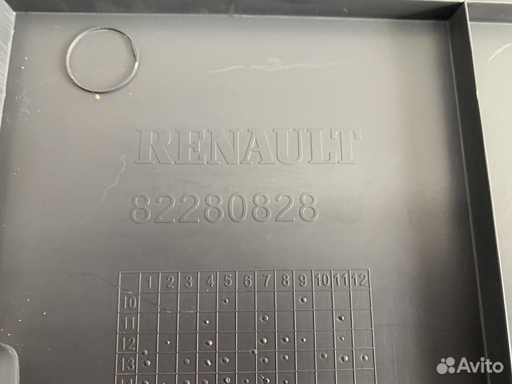 Накладка инструментального ящика правого Renault T