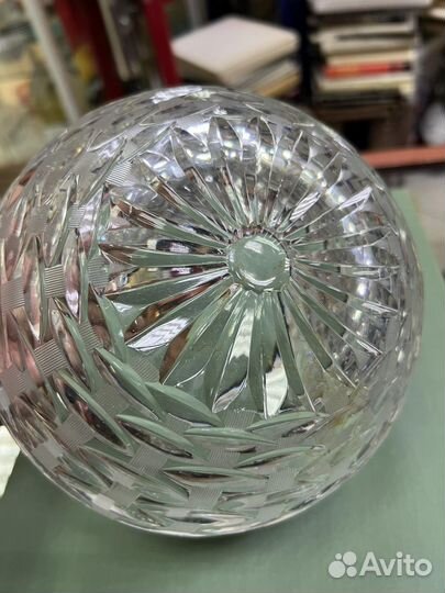 Салатник хрустальный СССР