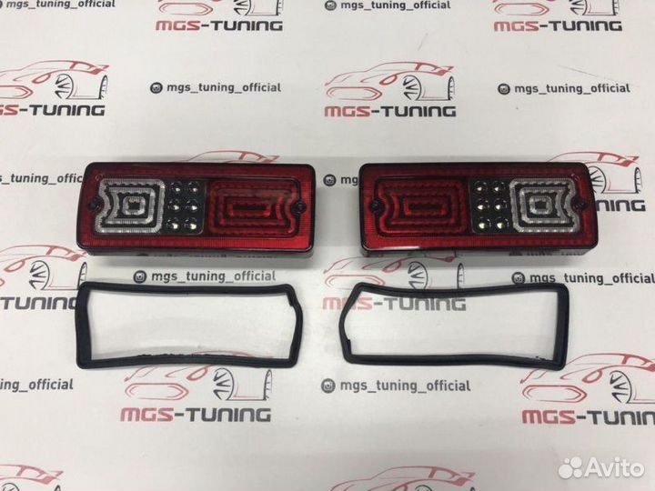 Задние фонари Mercedes G-class w463 диодные стиль2