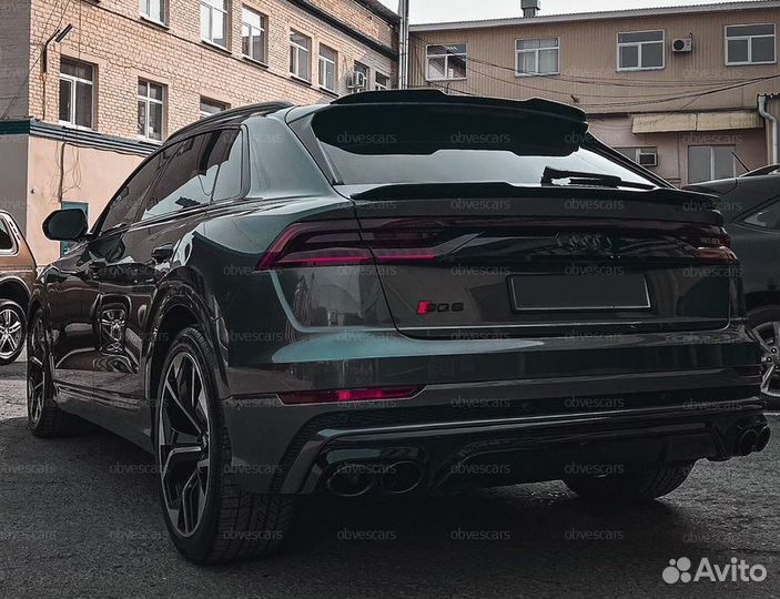 Спойлера Audi Q8 Exclusive Line 1