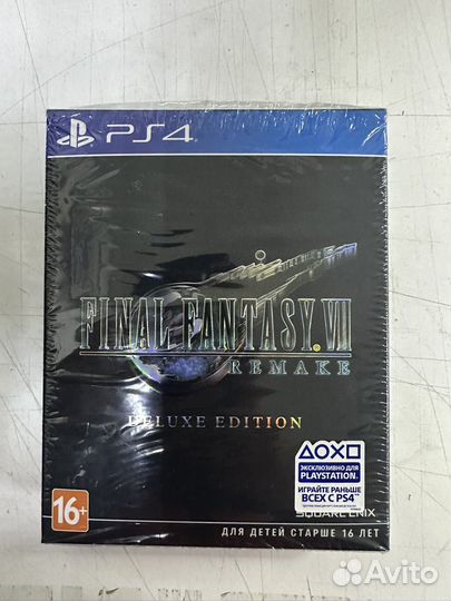Final Fantasy 7 Remake ps4 Deluxe Edition