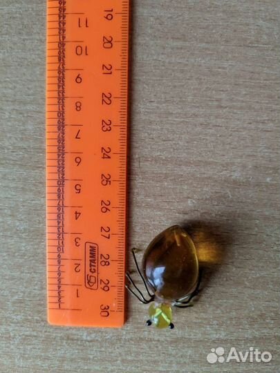 Брошь жук СССР