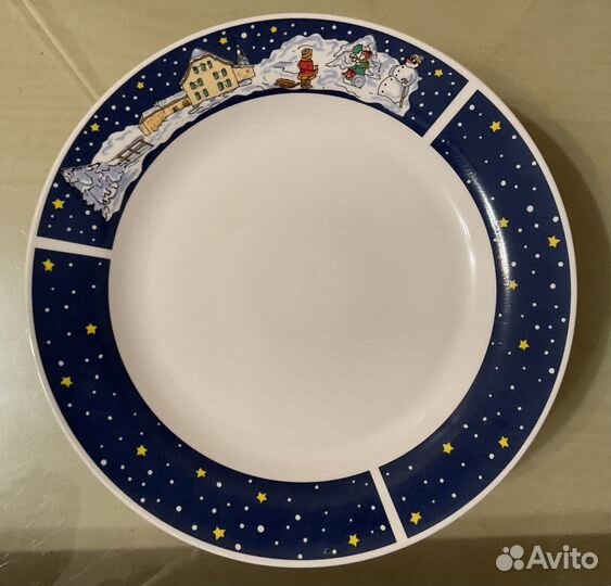 Набор столовых тарелок новый, Норвегия