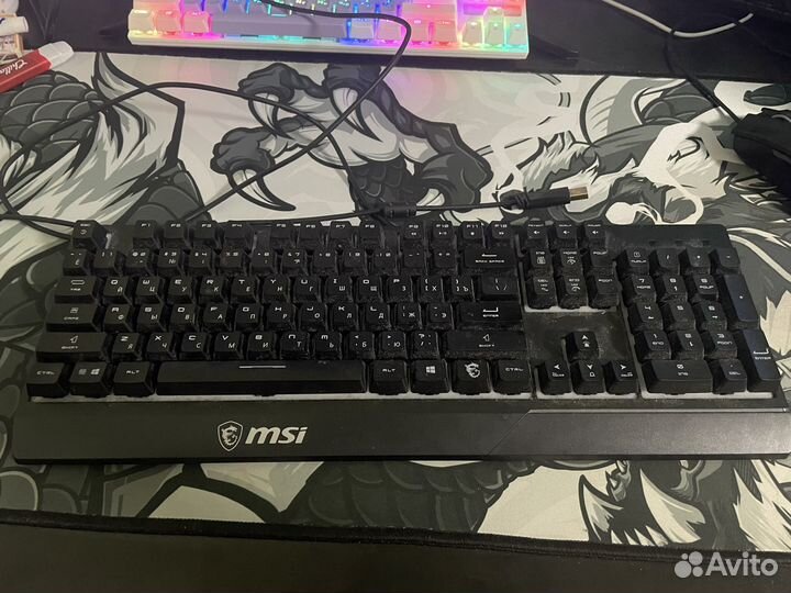 Игровая клавиатура msi vigor gk30