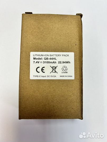 Anyton AT-878 аккумулятор type-C зарядкой