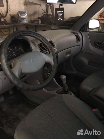 Hyundai Accent 1.5 МТ, 2008, 172 000 км