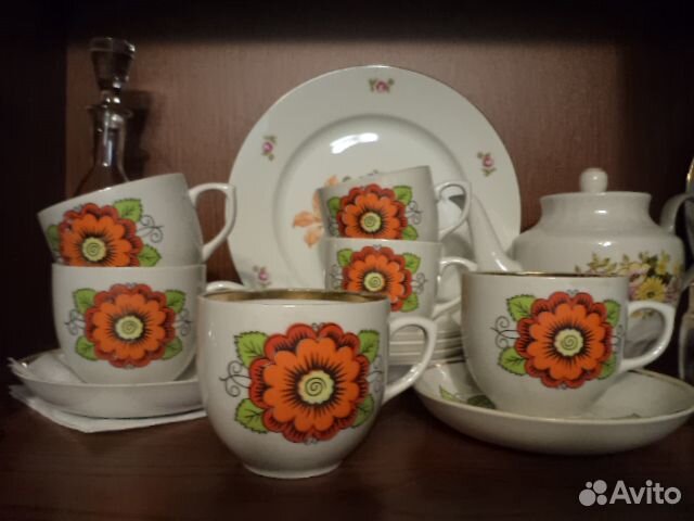 Чайные пары СССР винтаж