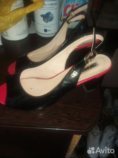 Сандалии натуральная кожа 37