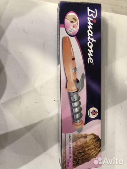 Щипцы для завивки волос с паром Binatone