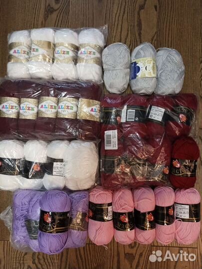 Пряжа для вязания хлопок