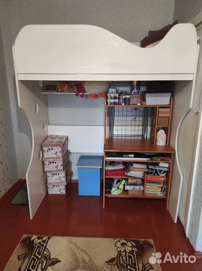 Детская кровать IKEA с матрасом