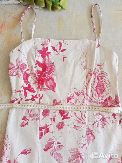 Летний сарафан, лён, 44р-р