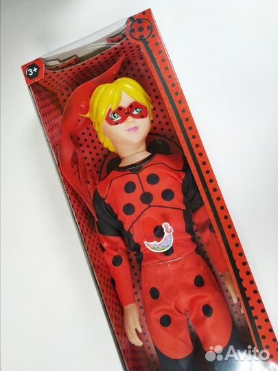 Кукла Леди Баг и Супер Кот 60 см