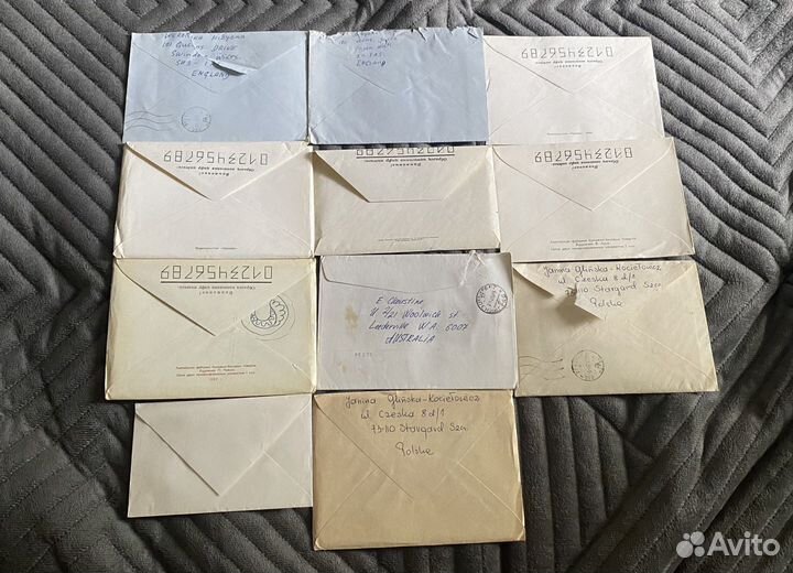 Почтовые конверты СССР и импортные