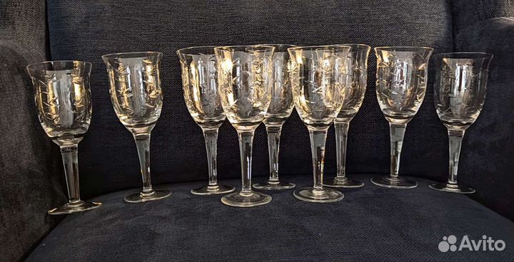 Фужеры/бокалы/рюмки Франция, СССР, лзхс