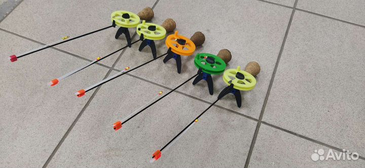 Удочки для зимней рыбалки ручной работы