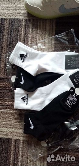 Носки Nike, adidas