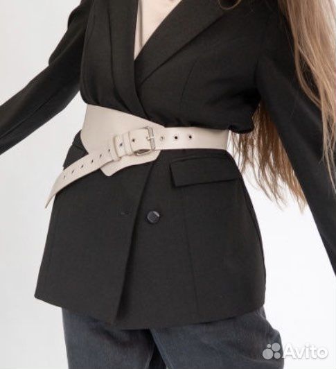 Ремень кожаный