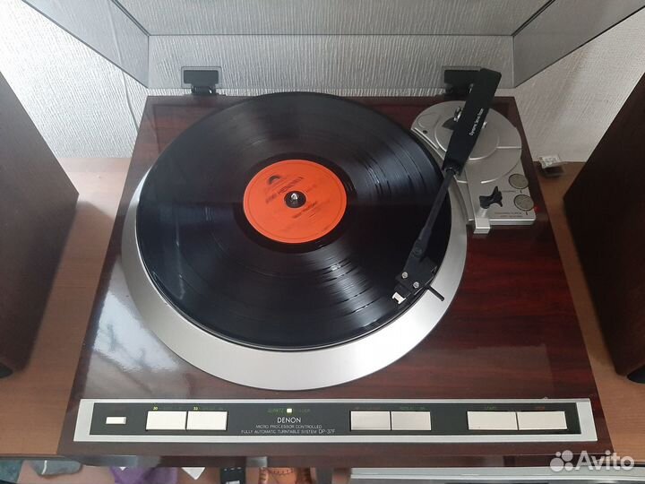 Проигрыватель винила Denon dp 37f Япония, 1984