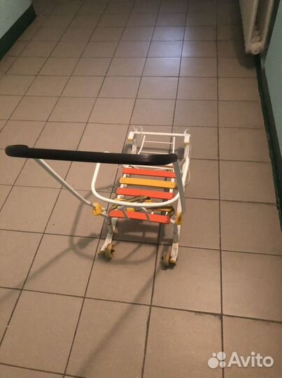 Детские санки с колесами