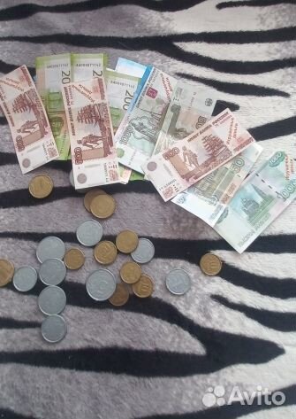 Касса с деньгами + набор овощей/фруктов+печька