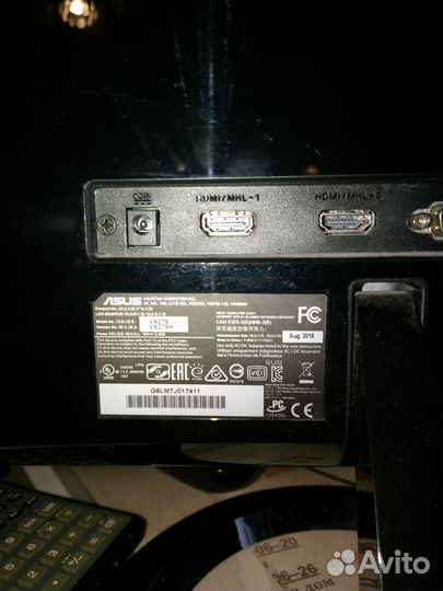 Монитор asus VX279H