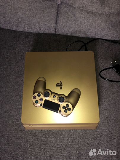 Игровая приставка PS4 Slim Gold Edition 500гб
