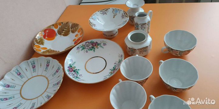 Сухарницы лфз молочник сервиза мелодии весны лфз