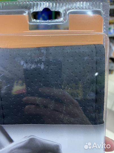 Оплётка руля кожаная детальцентр