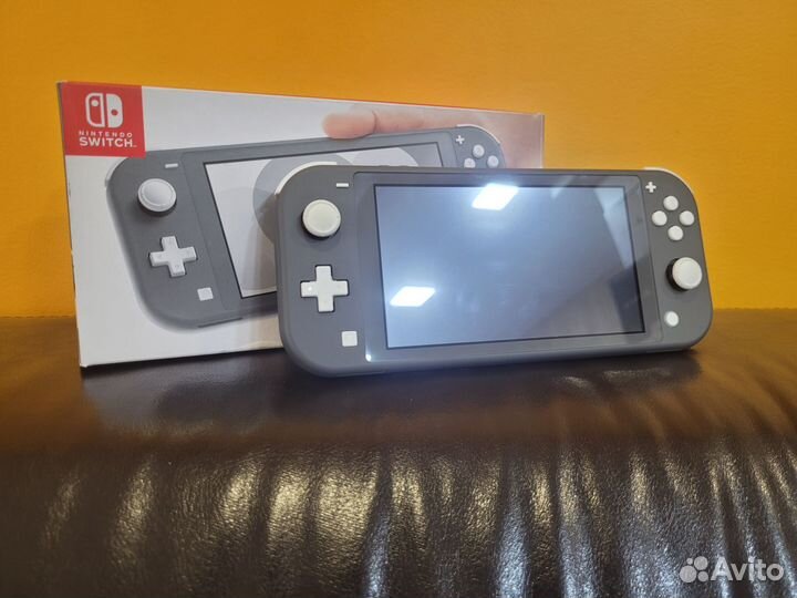 Nintendo switch lite прошитая 128gb