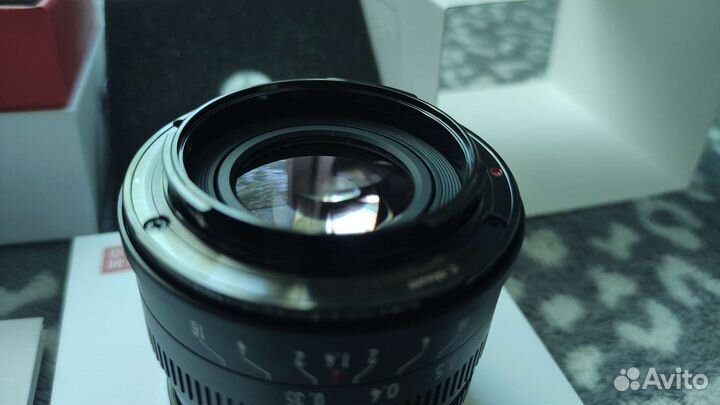 Объектив 7Artisans 35mm 1.4 на Sony E