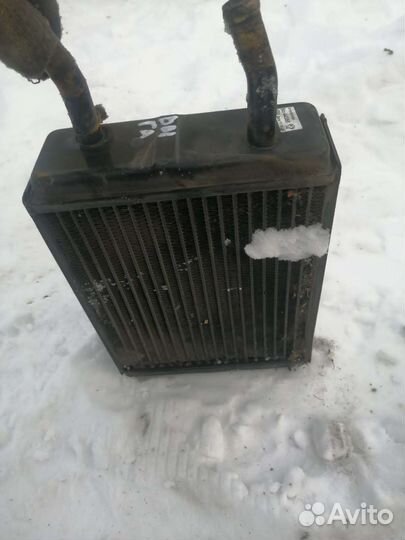 Радиатор печки медный волга
