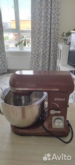 Миксер kitfort кт-1343-3 кофейный