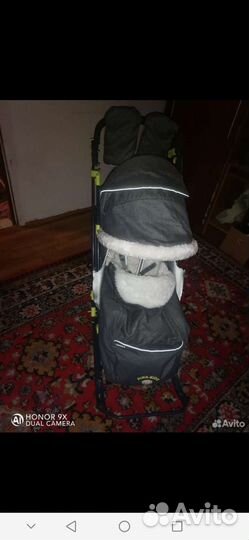 Детские санки коляска