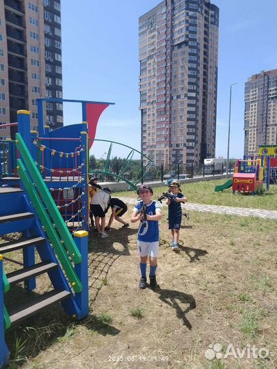 Выездной лазертаг для детей