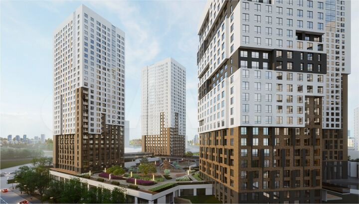 2-к. квартира, 59,1 м², 26/32 эт.