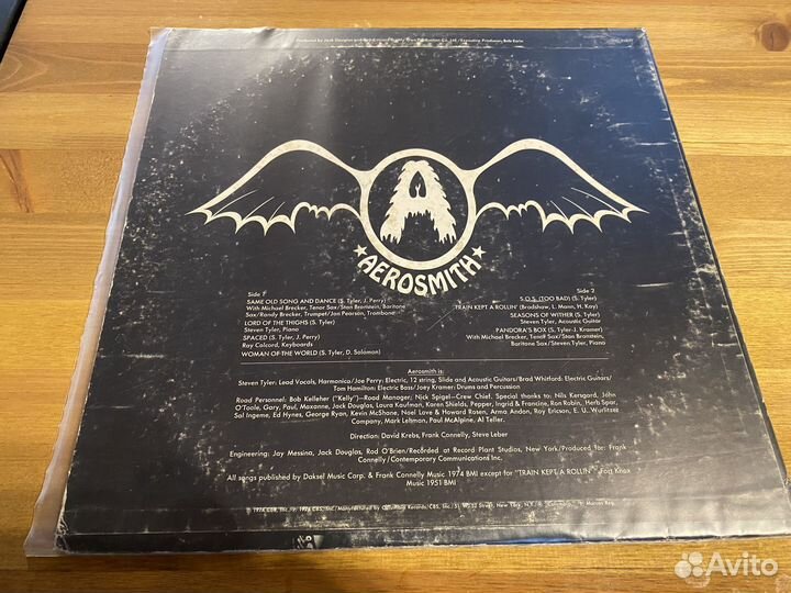 LP пластинка Aerosmith