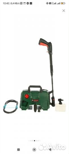 Мойка высокого давления bosch EasyAquatak 110