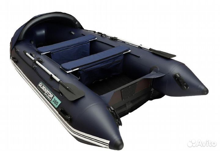 Моторная лодка пвх gladiator E380PRO