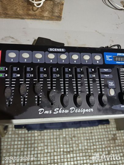 Световой пульт DMX